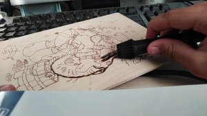 Учимся выжигать на выжигателе   номер 1