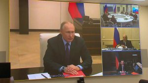 На совещании президента с постоянными членами Совбеза России обсудили борьбу с коронавирусом