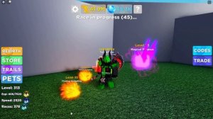 All 7 Legends of Speed Codes *GEMS + STEPS* Roblox (2021 January)