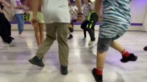 Обучение танцу шаффл. Группа начинающие дети