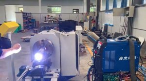 Установка для внутренней наплавки труб