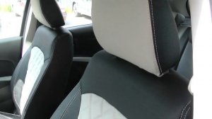 Авточехлы из экокожи дл Сузуки СХ 4  2 поколение Ромб Установка