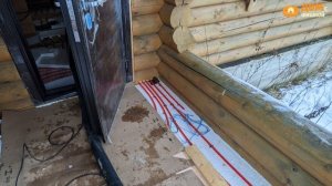 Как залить полусухую стяжку на улице в Мороз