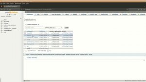 Database creation via phpMyAdmin on Localhost