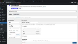 Как добавить категории в меню в Wordpress (шаг за шагом)