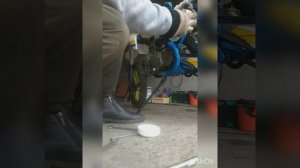 Питбайк Мотолэнд 125, переделка воздушного фильтра.(подробности материалов в описании)