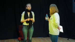 Актерское упражнение - наблюдение за людьми.Странный человек.