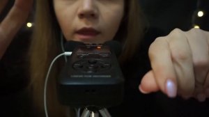 АСМР | Движение Рук | Звуки Рта | Неразборчивый Шёпот | Кисточки | ASMR | Hand Movements | Inaudibl