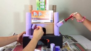 COMO HACER UN CASTILLO DE CARTÓN!! (HOW TO MAKE A CARDBOARD CASTLE)