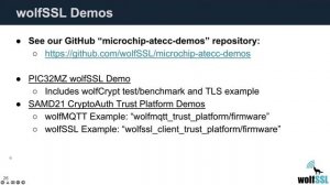 Securing IoT Devices with Microchip Security Solutions and wolfSSL