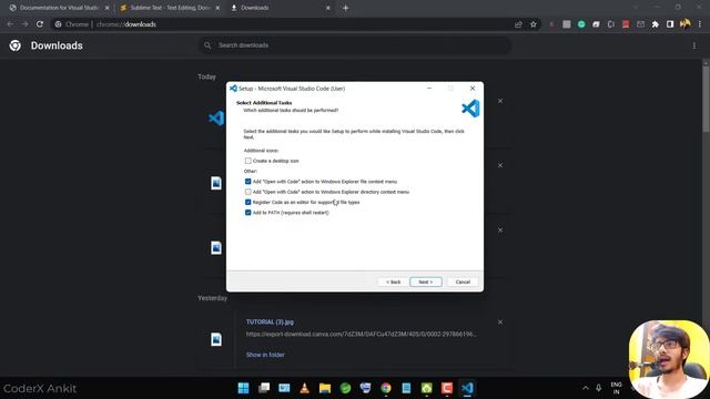 Installing Visual Studio Code - Environment Setup to Code смотреть онлайн