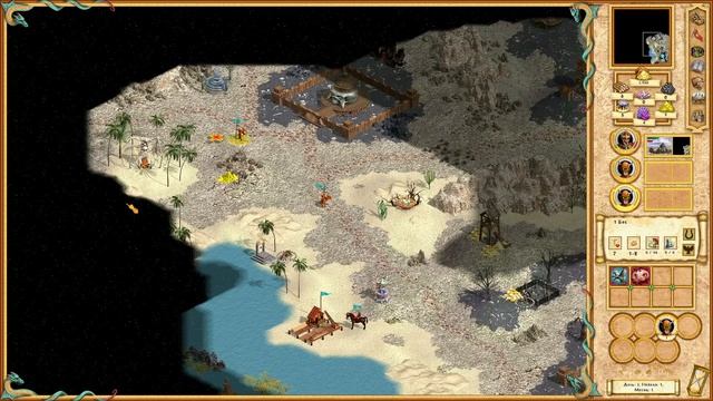 Прохождение HOMM IV: Winds of War. Часть 6. Ярость природы, Поступь смерти и Перед нашествием