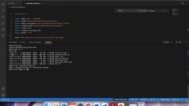 Basic Shell Scripting #shellscript #unix #unixcommands #funlearning #linux #datetime #sleepcommand