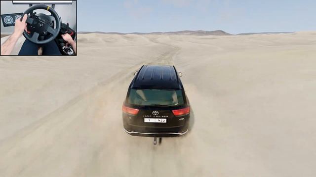 Beamng drive -Toyota Land Cruiser VXR Off   تويونا لاند كروزر 2022 تطعيسRoad смотреть онлайн