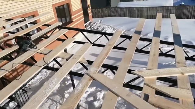 НАВЕС ДЛЯ АВТОМОБИЛЯ, НАВЕС НАД КРЫЛЬЦОМ,МЕТАЛЛОПРОФИЛЬ, МЯГКАЯ ЧЕРЕПИЦА,