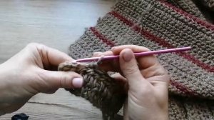 Самый простой узор для вязания ковра из джута