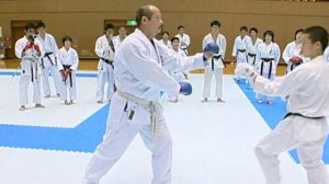 Семинар Сейджи Нишимура по технике кумите. Ч 7.