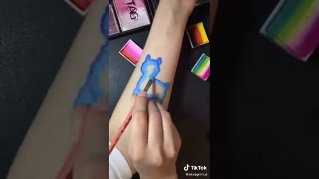 Аквагрим+история #1