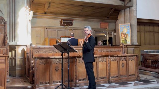 Adagio in g minor (Albinoni) Organ and violin смотреть онлайн