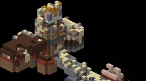 Восстановил руины белых времён