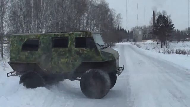 Вездец по снегу. смотреть онлайн