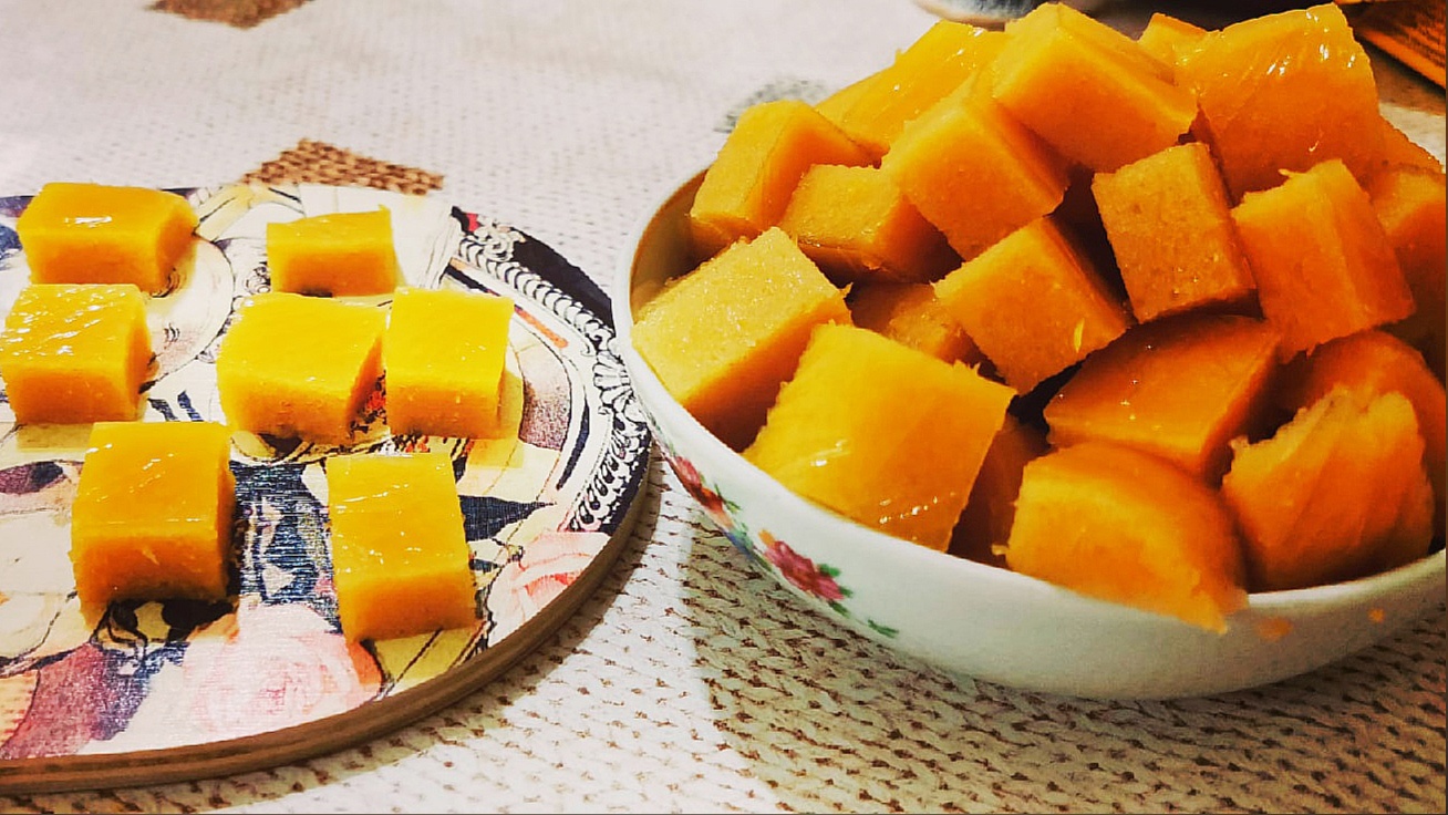 Мармелад из тыквы с апельсином и желатином в домашних условиях рецепт с фото пошаговый