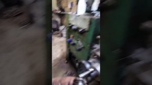 ремонт 6р82 снял каробку подач и винт подъёма стола.