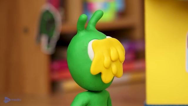 Pea Pea Locked Up a Green Alien | Pea Pea - Cartoon for kids смотреть онлайн