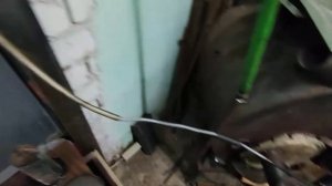 мини печь на отработке из огнетушителя.