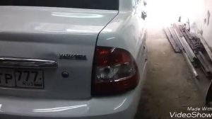 Приора вытяжка ,покраска переходом