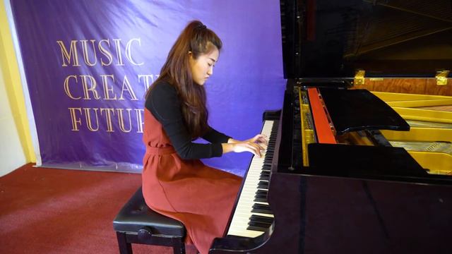 F. Liszt - Paganini Etude No. 6 S.141—gaohe—piano performance смотреть онлайн