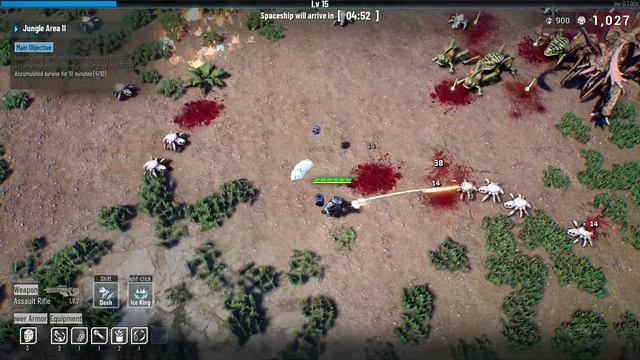 Blast Massive Waves Of Aliens Upgrade Your Mech Suit Survivor Like - Greedland - #01 - Gameplay смотреть онлайн