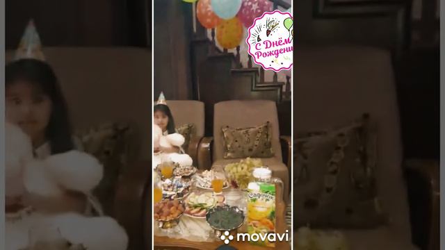 Моя день рождение. Когда исполнялась 7лет.2 года назад. смотреть онлайн