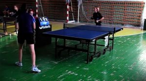 Глотова vs Слаутина чемпионат Кировской области по настольному теннису20211002