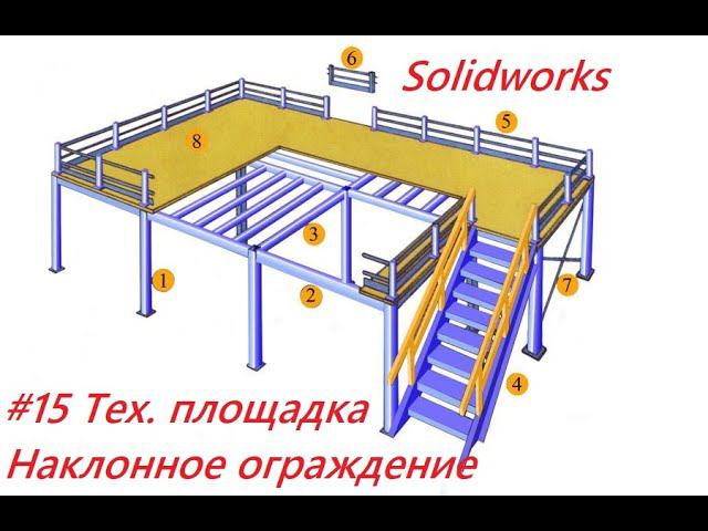 #15 Тех.площадка. Наклонное ограждение смотреть онлайн