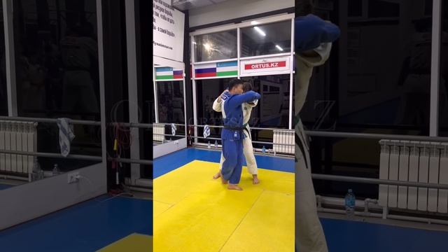 Judo Uchi-Mata - подхват под одну ногу изнутри. Школа по дзюдо в Астане ORTUS.KZ, тренер Пак Сергей