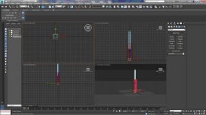 3Ds Max Links Dummies and Look at Constraints: Excavator Model Part 2