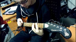 Гитара "Стелла" с кооперативной примочкой