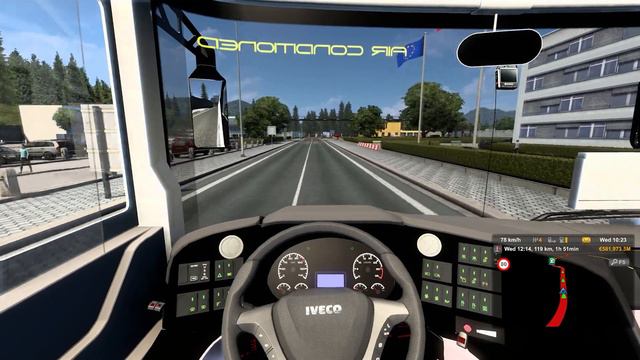 KingLong XMQ6129Y  |  Euro Truck Simulator 2 Steering Wheel Gameplay