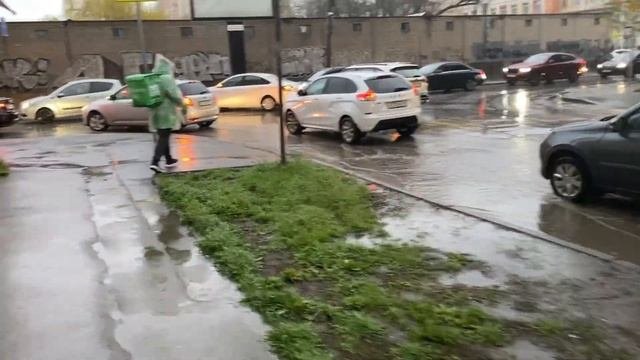 Переезд в Ростов на Дону ЗАТОПЛЕННЫЕ ДОРОГИ В РОСТОВЕ ?