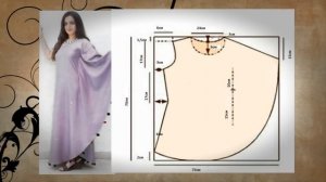 как скроить платье бохо