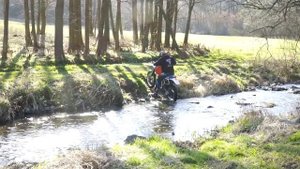 HONDA XR 600 - In action