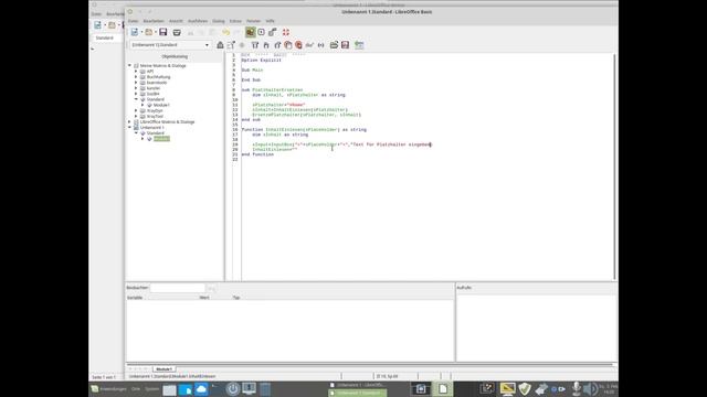 LibreOffice Basic 001