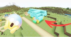 Почему мой дом стал алмазно, изумрудно, золотой в minecraft| ДимА4 minecraft!