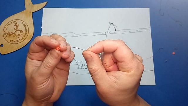 Уловистая снасть вертолет на белую рыбу ? Бескольцевой универсальный кивок ? ПОДРОБНЕЙШАЯ ИНСТРУКЦИ