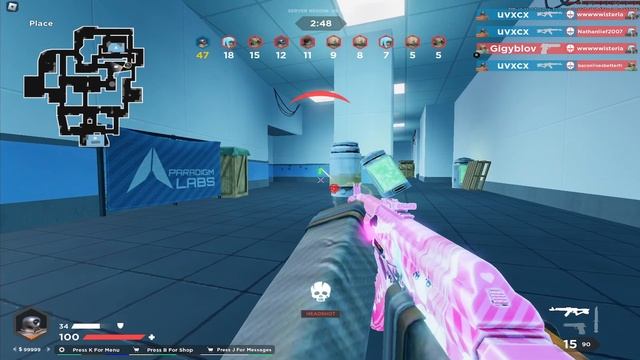 Rush Point Deathmatch - 87 Kills (Roblox) смотреть онлайн