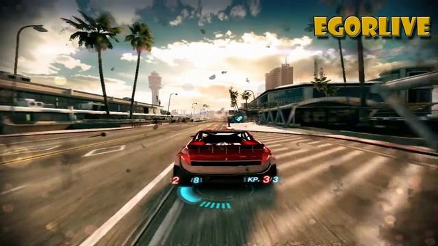 Обзор игры Split Second смотреть онлайн