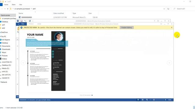 Download CV MS Word Format .doc .docx смотреть онлайн