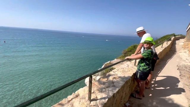 Обзор Пляжа / Прогулка вдоль Пляжа / Салоу-Salou Испания