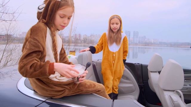 24 часа В Машине КАБРИОЛЕТ Челлендж !